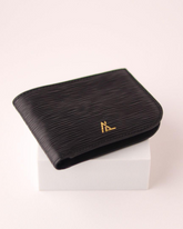 Limited Edition Black Leather Wallet - Ali Leather