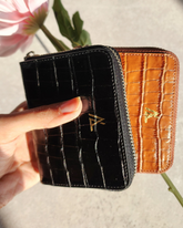 Special Edition Zip Wallet – Black - Ali Leather