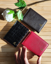 Premium Leather Card Holder Wallet - Ali Leather