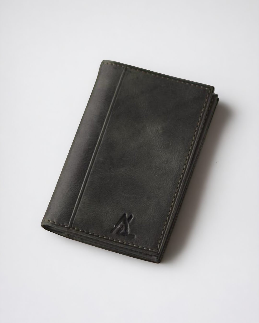 Premium Black Leather Card Holder Wallet - Ali Leather